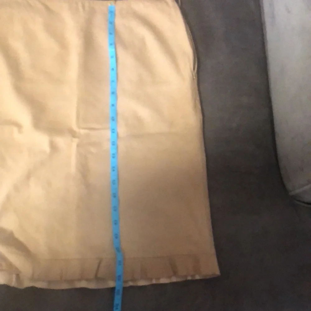 Leather suede skirt - Picture 7 of 8